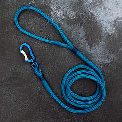 Blue Rope Leash