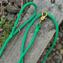 Pet: Trigger Clip Rope Leash - Green