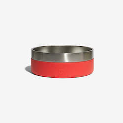 Tuff Bowl | Coral | Stainless Steel Pet Bowl