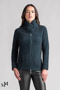 Clothing: Merinomink - Selwyn Jacket in Merino Wool and Possum Fur