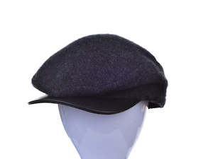 McDonald Cheesecutter Cap with Lambskin Peak