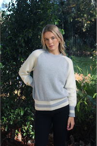 Lothlorian Alpaca Banded Sweater