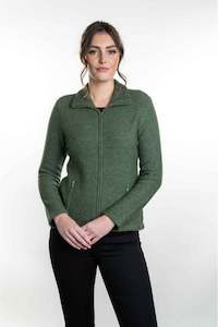 Koru Shaped Zipped Jacket