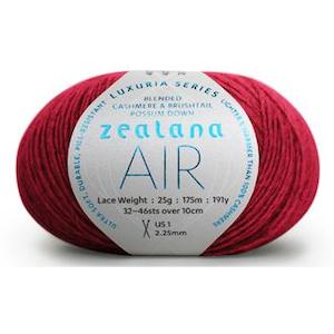 Zealana Air LACE weight - 2ply Cashmere/Possum Fur/Silk