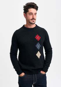 Clothing: LOUIE CREW NECK SWEATER