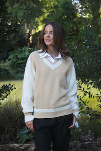 ALPACA VARSITY JUMPER