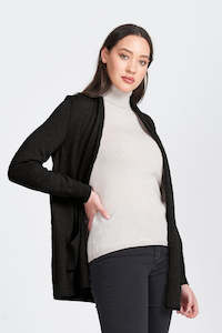 Clothing: L/S OPEN FRONT LONG CARDIGAN