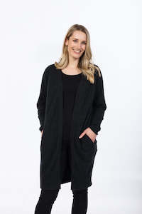 Clothing: LONGLINE CARDIGAN