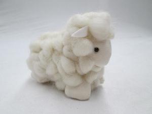 Small Loopy Wool Sheep (white)