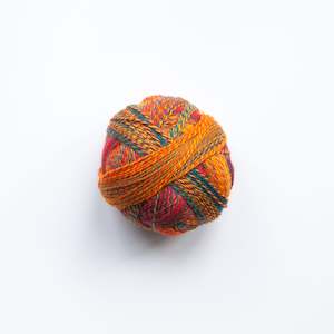 Sock Yarn - Crazy Zauberball 4 Ply Wool - Papillion 1702