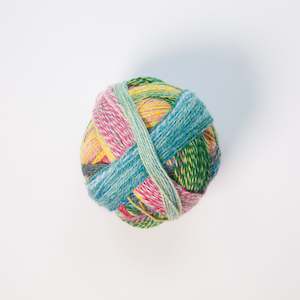 Sock Yarn - Crazy Zauberball 4 Ply Wool - Painted Lake 2334