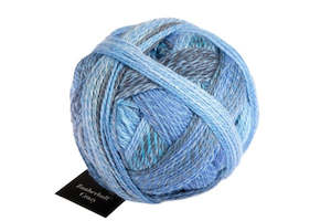 Sock Yarn - Crazy Zauberball 4 Ply Wool - Indigo 2438