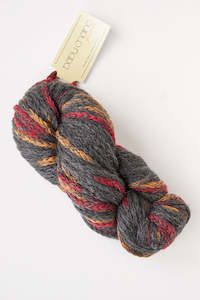 Alpaca-Merino Chunky Chaine 20 Ply Wool Equivalent - Multi Red/Grey