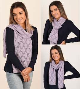 This Weeks Patterns: FREE Diamond Scarf Pattern