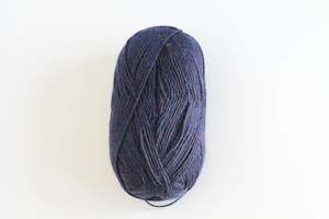 Sock Yarn Inca Spun Heritage 4 Ply Alpaca Merino Wool Nylon - Navy