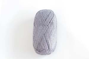 Sock Yarn Inca Spun Heritage 4 Ply Alpaca Merino Wool Nylon - Silver