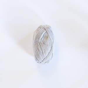 Sock Yarn Inca Spun Heritage 4 Ply Alpaca Merino Wool Nylon - Grey Melange