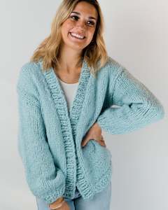 FREE Casual Cozee Cardi Pattern - Cozee Alpaca Mega Yarn