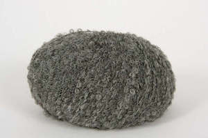 Alpaca Boucle DK - 8 Ply Wool Equivalent - Charcoal