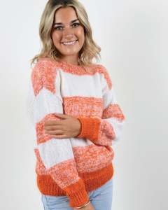 FREE Mohair Striped Sweater Pattern - Plassard Mohair Yarn