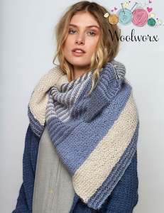 FREE Tweet Cozy Wrap Pattern - Plassard Tweet Yarn