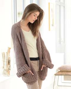 Cascade: FREE Cascade Cosy Cardigan Knitting Pattern