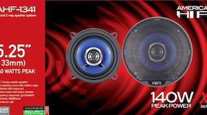 4×6″ Speakers Pair