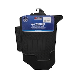 Automotive component: Mat Rubber H/duty 4wd Black Large