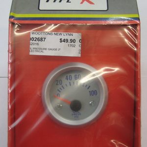 Trisco Oil Pressure Gauge 52mm Mechanical