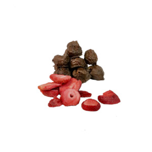 Chocolate: Strawberry Pistachio Truffle