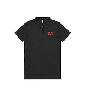 ICT LADIES POLO - Black