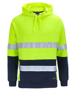 Work clothing: D/N HI VIS PULLOVER HOODIE