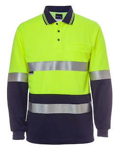 Work clothing: D/N L/S Polo Shirt