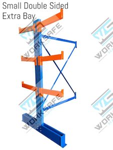 Cantilever Shelving Small Double Sided Extra Bay 1.5m