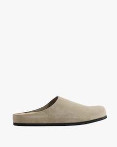 Slip-on Suede Clogs