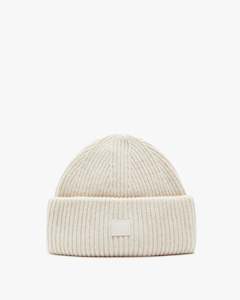 Ribbed Face Beanie