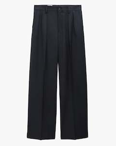 Wide Wool Trouser