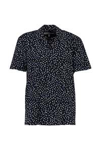 WORLDman 4565 False S/S Shirt Black