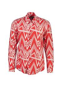 WORLDman 4560 Perverse Shirt Red Pattern