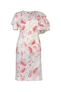 Clothing: WORLD 4533 Righteous Dress Red Floral