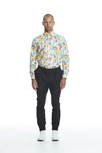 Clothing: WORLDman 4480 Vonnegut Shirt Painterly