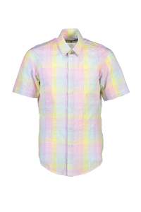 WORLDman 4404 Surely Not S/S Shirt Pastel Check