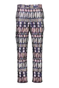 WORLDman 4403 Stallone Trouser Metallic Navy Fern