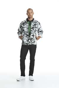 Clothing: WORLDman 4488 Leon Jacket Black Camo