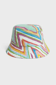 Clothing: Missoni Bucket Hat Turquoise Cotton - D8562