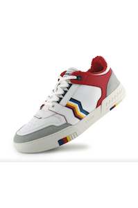 Clothing: Missoni ACBC Basket Sneakers 90's Stripe Low Red