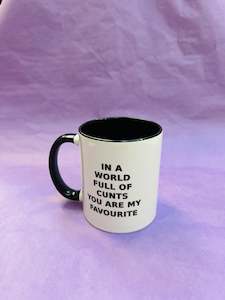 Ceramic Mug - World Full of Cunts