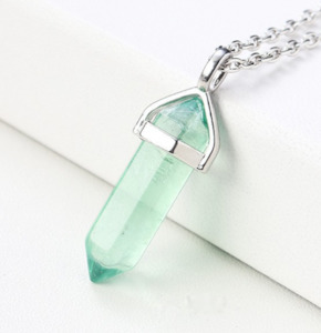 Crystal Pendant-Green Fluorite