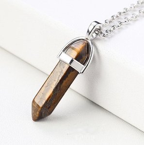 Crystal Pendant-Tiger Eye