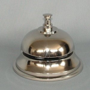 Aluminum Counter Bell 11x13cm